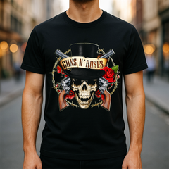 Camiseta Guns N' Roses fio 30.1 Premium Super