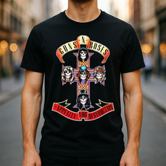 Camiseta Guns N' Roses fio 30.1 Premium Super