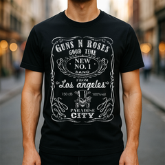 Camiseta Guns N' Roses fio 30.1 Premium Super