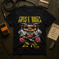 Camiseta Guns N' Roses fio 30.1 Premium Super