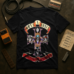Camiseta Guns N' Roses fio 30.1 Premium Super