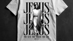 Camiseta Cristã fio 30.1 Premium Super