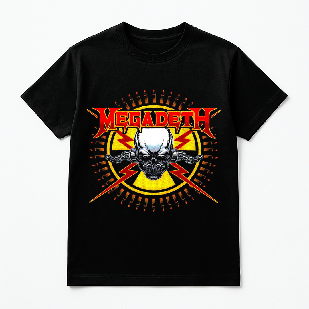 Camiseta MEGADETH C4 fio 30.1 Premium Super