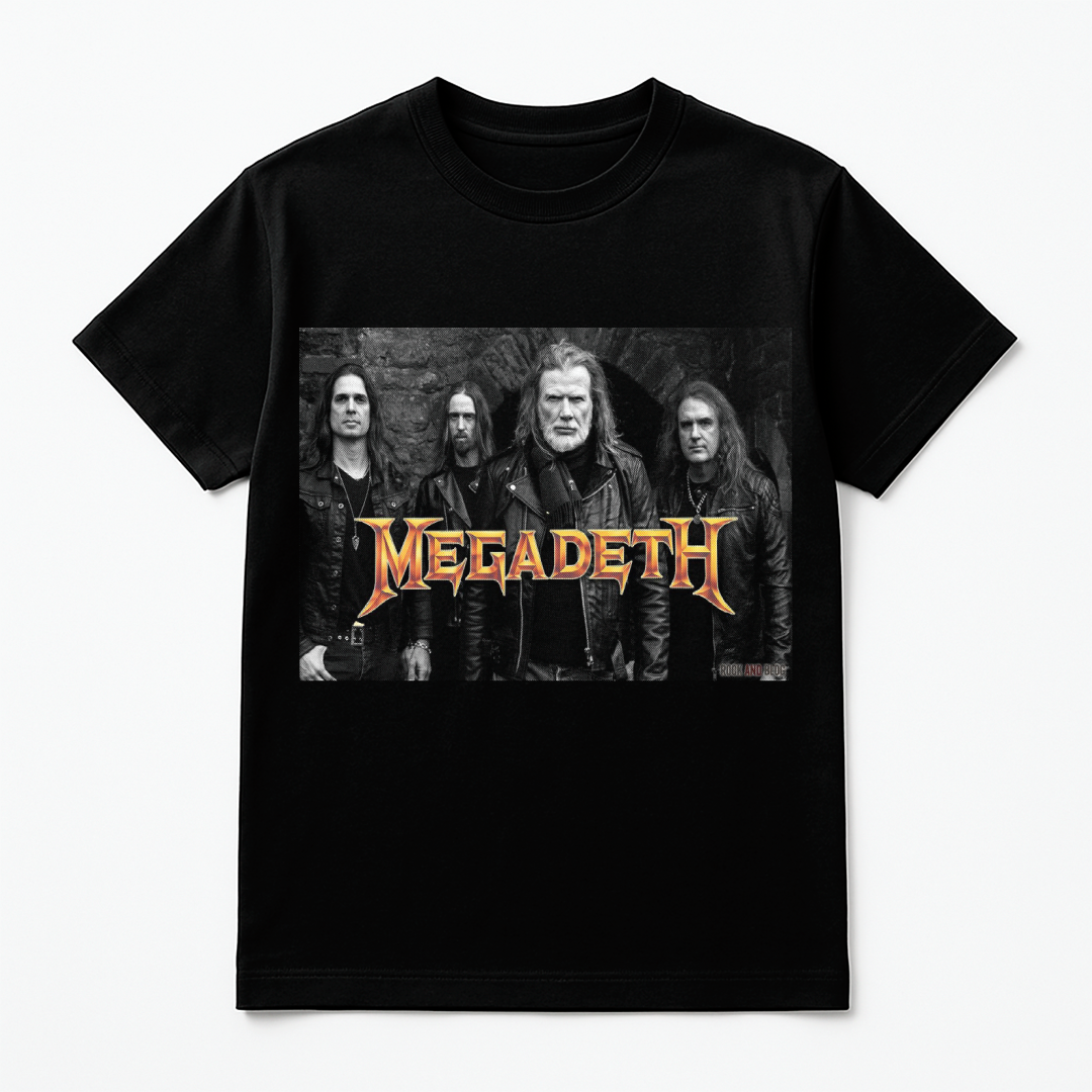 Camiseta MEGADETH C1 fio 30.1 Premium Super