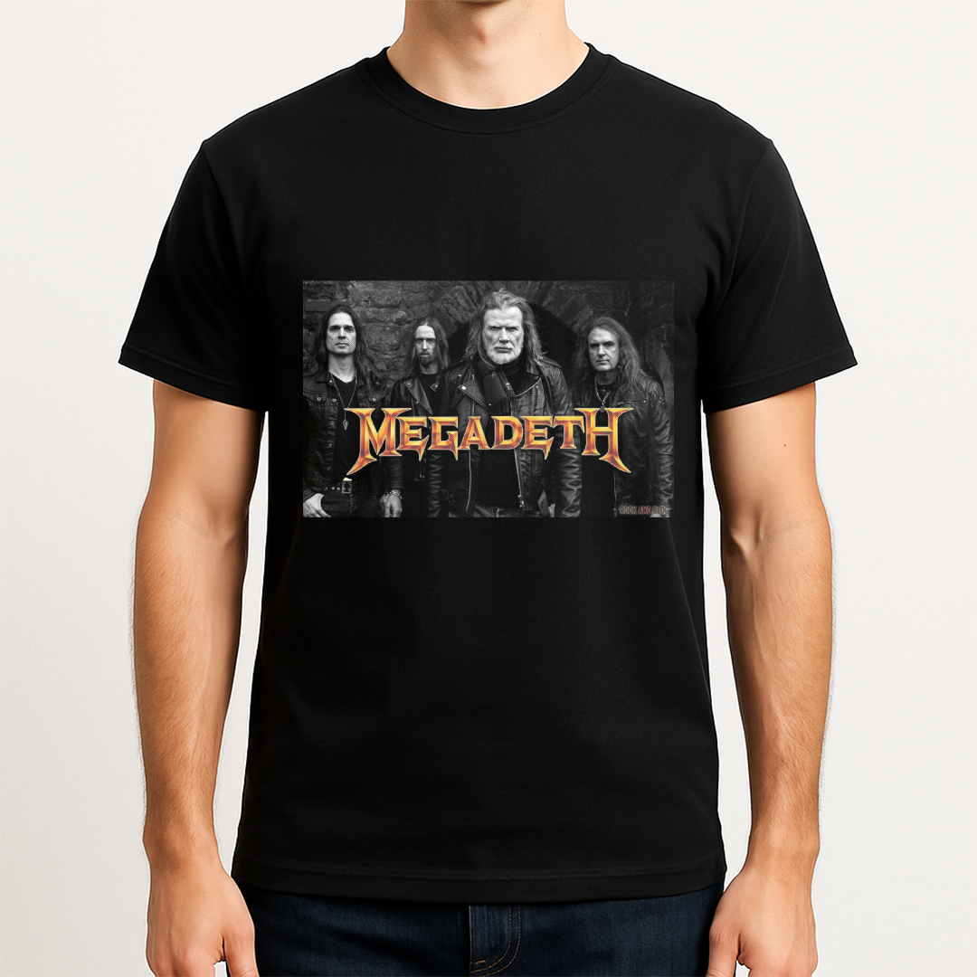Camiseta MEGADETH C1 fio 30.1 Premium Super