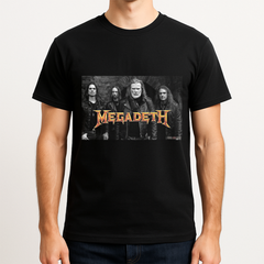 Camiseta MEGADETH C1 fio 30.1 Premium Super