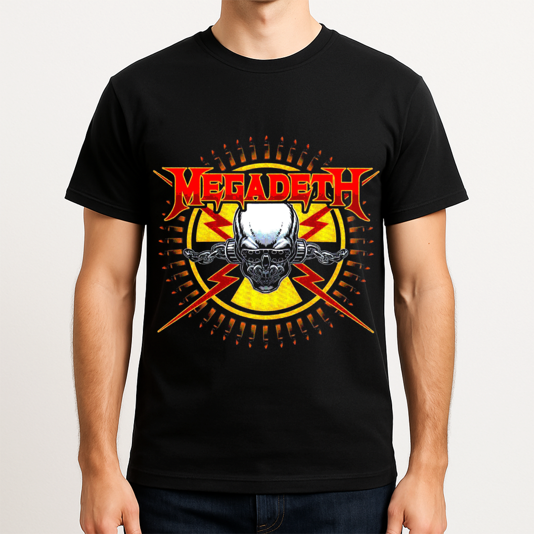 Camiseta MEGADETH C4 fio 30.1 Premium Super