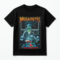 Camiseta MEGADETH C3 fio 30.1 Premium Super