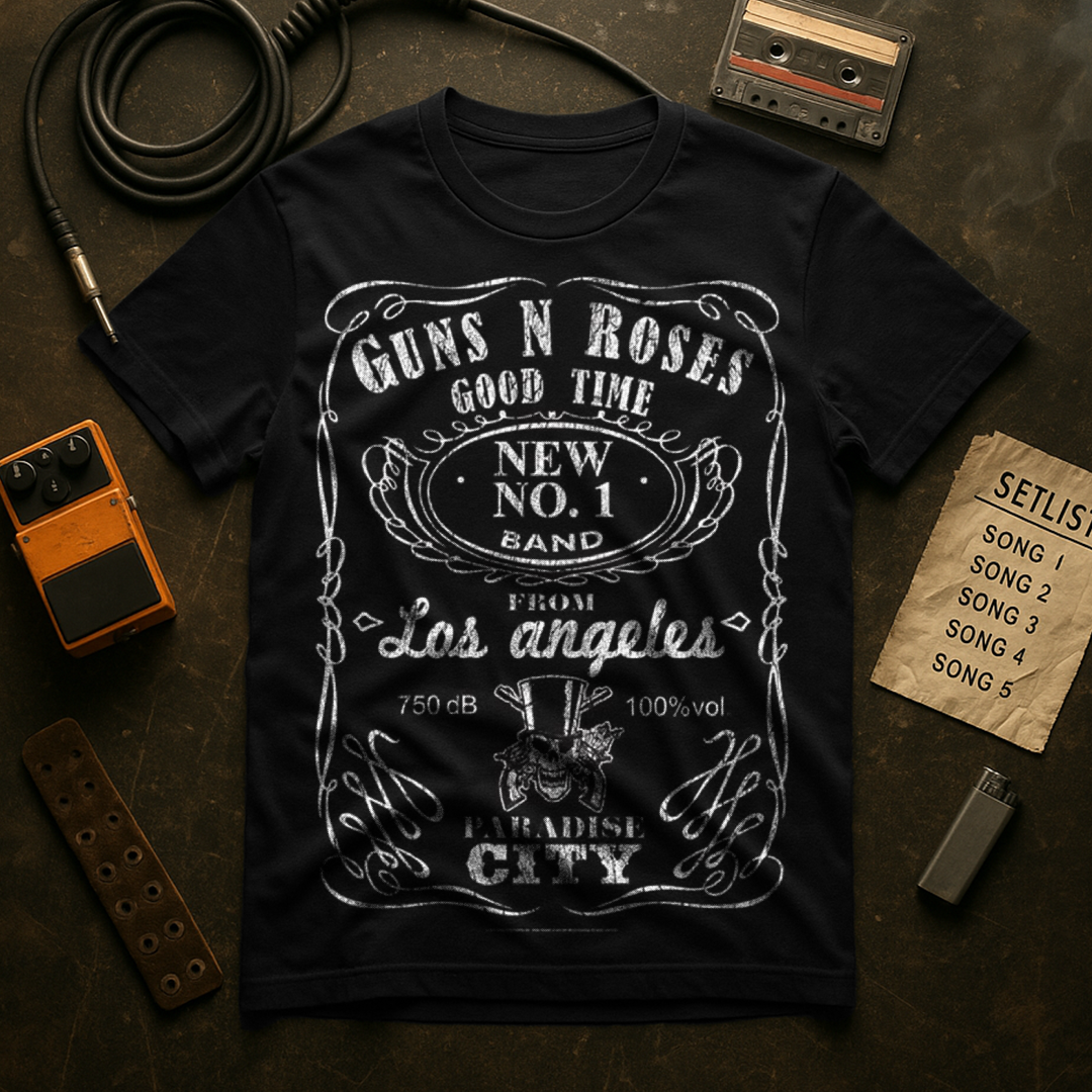 Camiseta Guns N' Roses fio 30.1 Premium Super