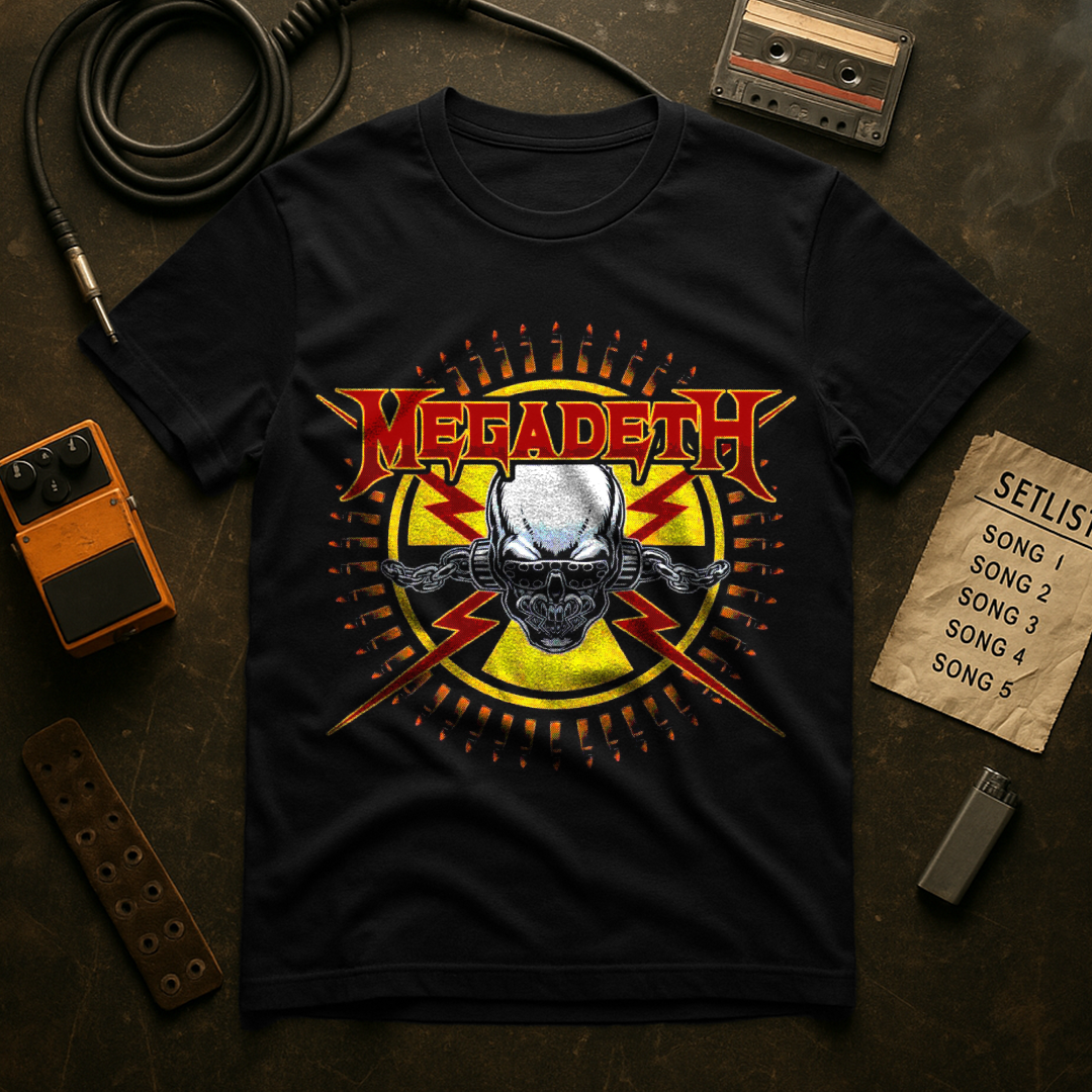 Camiseta MEGADETH C4 fio 30.1 Premium Super