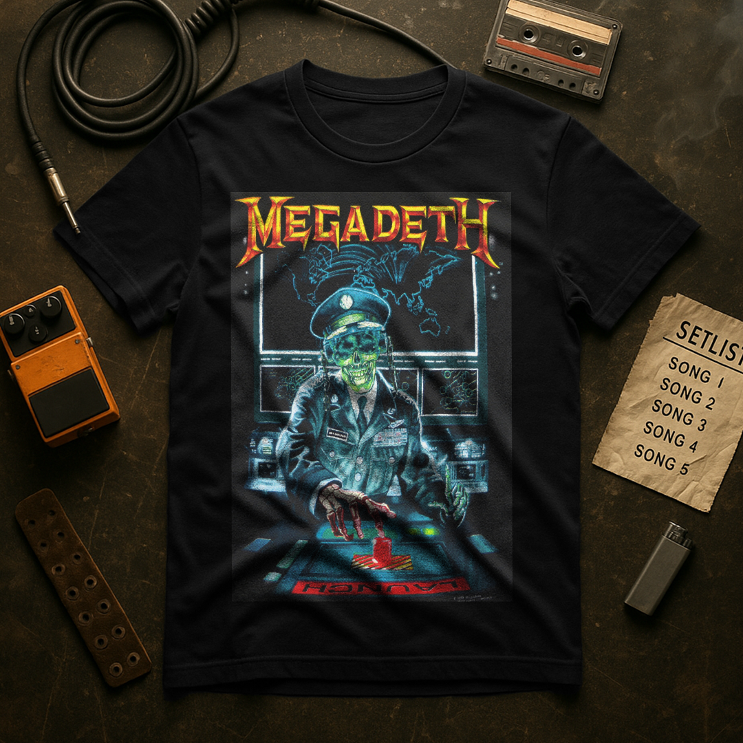 Camiseta MEGADETH C3 fio 30.1 Premium Super
